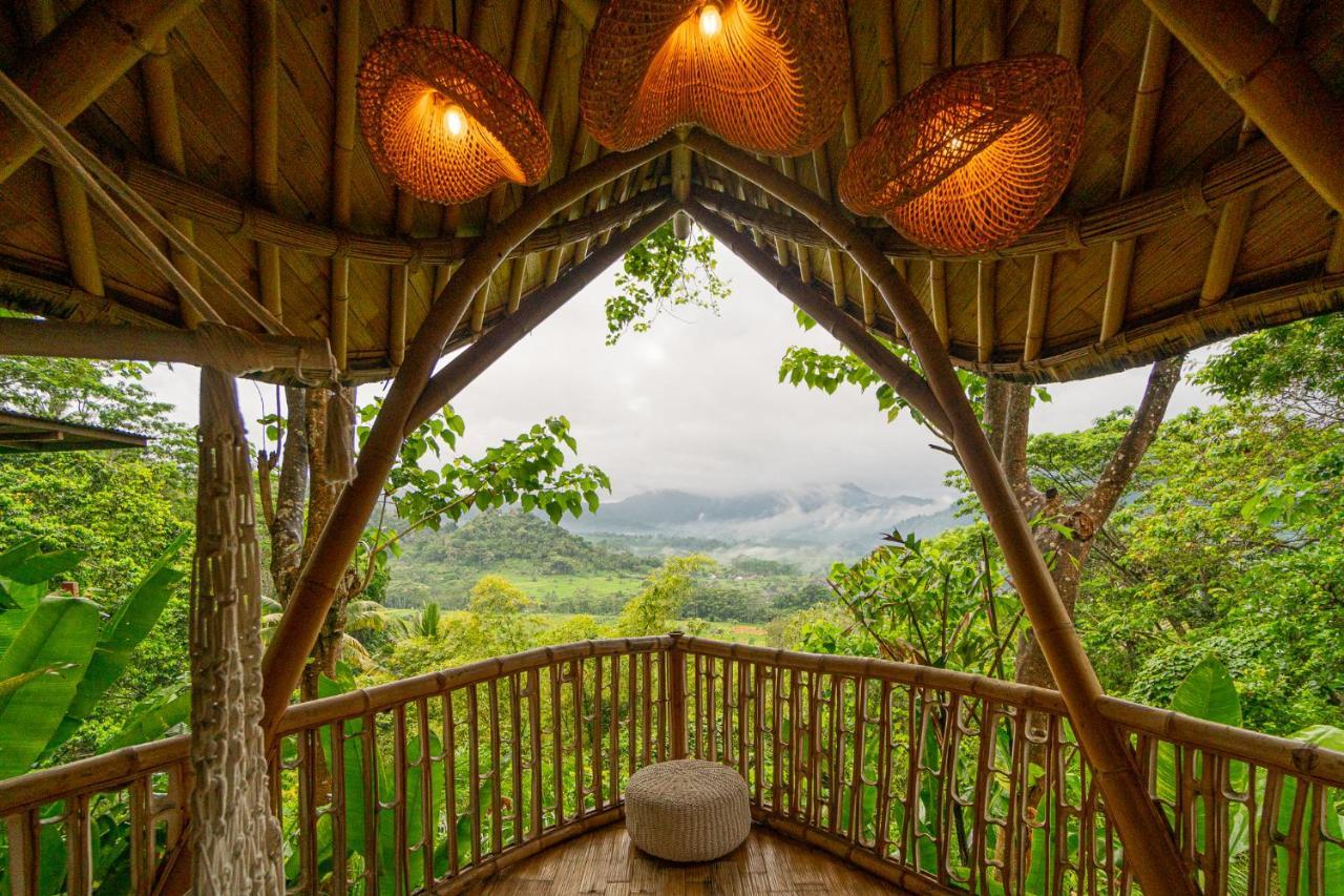 Bird Hills Bamboo House Villa Karangasem  Exterior photo